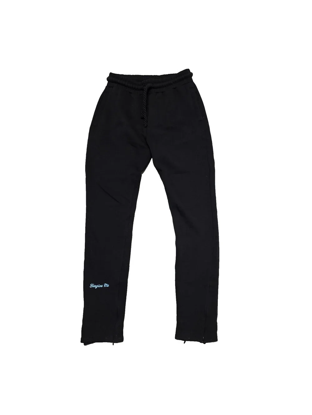 SYNA World Can’t Rush Greatness Sweatpants S Side Ankle Zips. Black